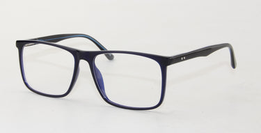 Men Insignia Eyeglasses: Sven - Dark Blue - SpecSMART Eye Clinic (Diagonal View)